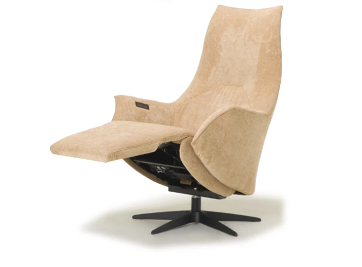 Verstelbaar voeteneinde Elektrische Relax Twice Pro TW164N stof beige De Toekomst