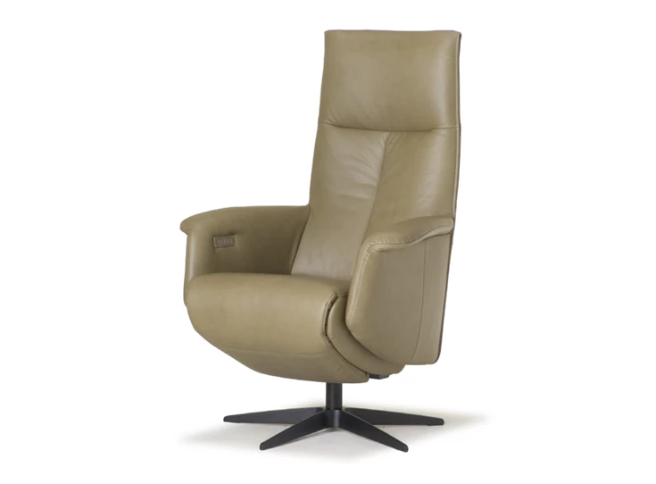 Elektrische Relax Twice Pro TW146N leder khaki De Toekomst