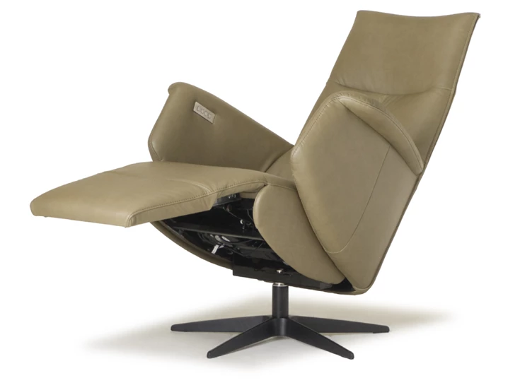 Verstelbare Elektrische Relax Twice Pro TW146N leder khaki De Toekomst