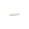 Fika beige- serveerschaal- 20x9cm- plat