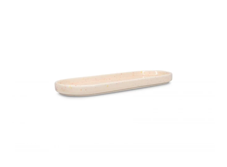 Fika beige- serveerschaal- 28,5x10cm- plat