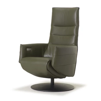 Elektrische Relax Twice Pro TW130N leder khaki groen De Toekomst