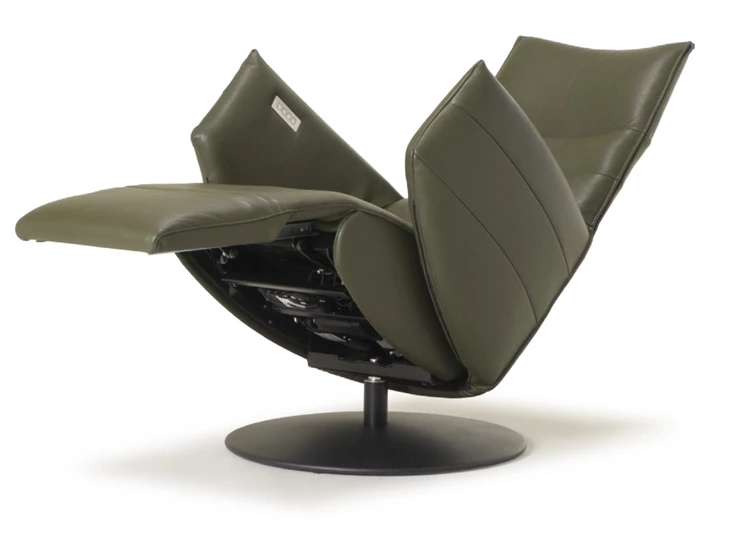 Verstelbare Elektrische Relax Twice Pro TW130N leder khaki groen De Toekomst