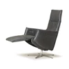 Verstelbaar voeteneinde Elektrische Relax Twice Pro TW084N leder antraciet grijs De Toekomst