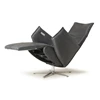Verstelbare Elektrische Relax Twice Pro TW084N leder antraciet grijs De Toekomst