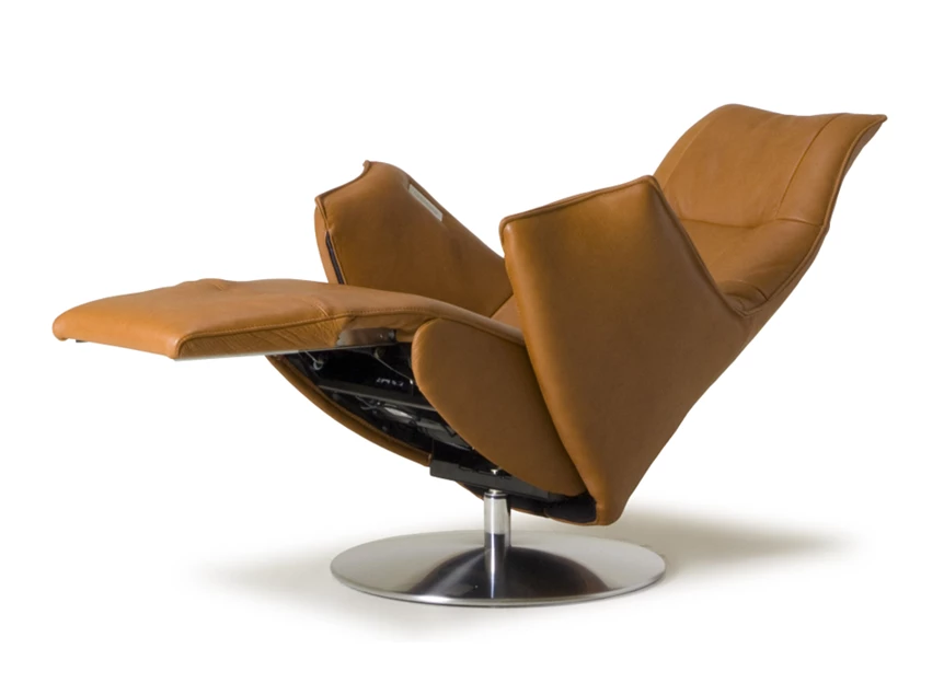Verstelbare Elektrische Relax Twice Pro TW079N leder cognac De Toekomst