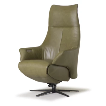 Elektrische Relax Twice Pro TW145N leder khaki groen De Toekomst