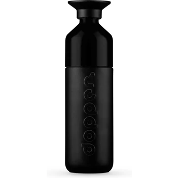 Dopper insulated drinkfles- blazing black- 350ml