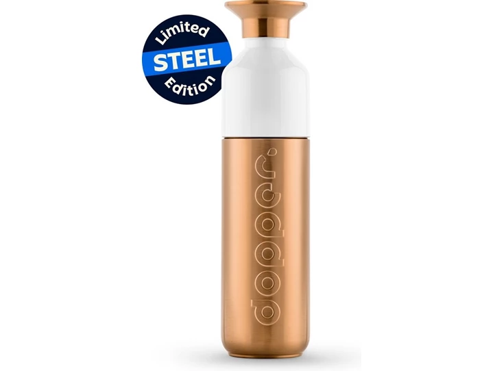 Dopper steel drinkfles- bronze- 490ml
