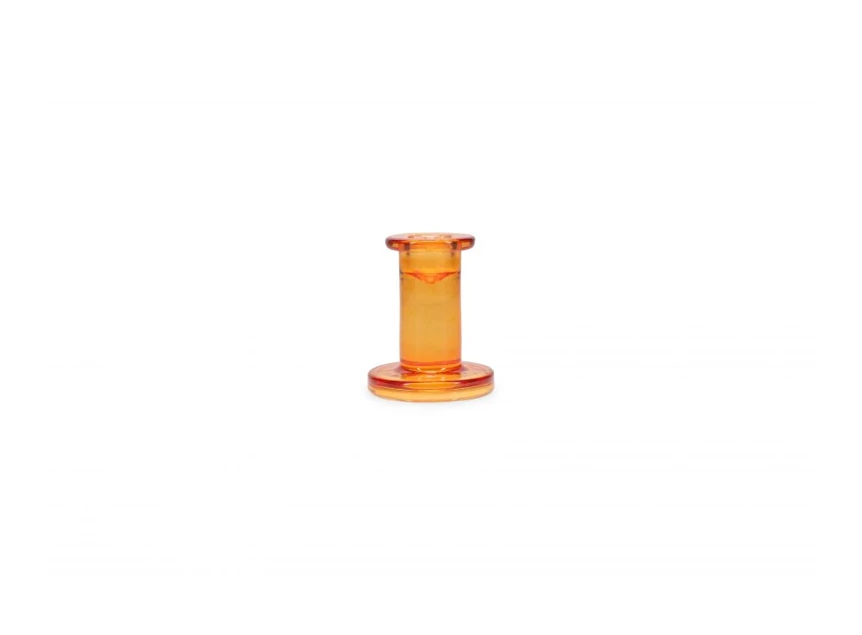 Tangerine mood kandelaar- 8cm- set2
