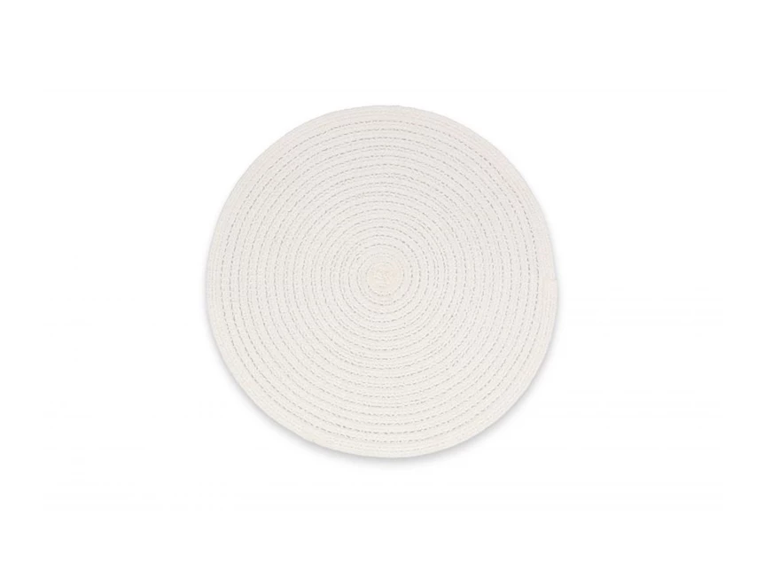 Nala placemat- rond- wit- Ø36cm