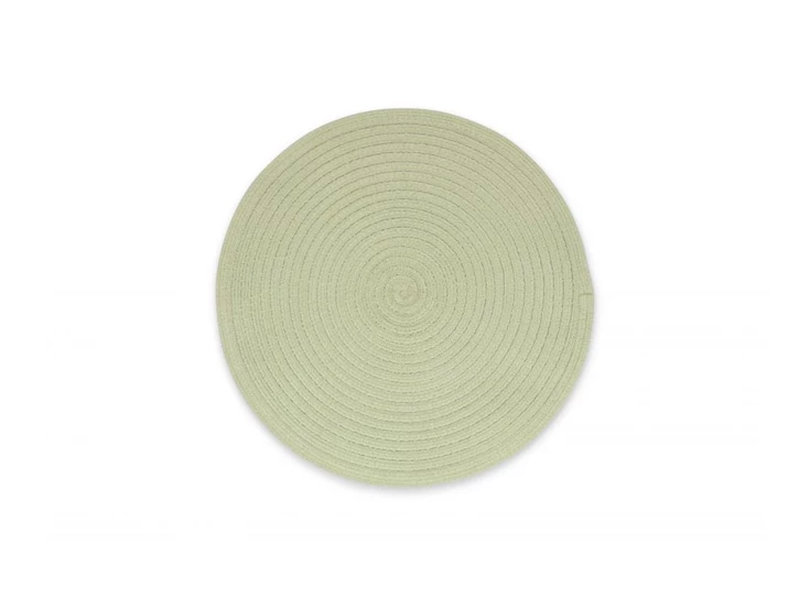 Nala placemat- rond- groen- Ø36cm