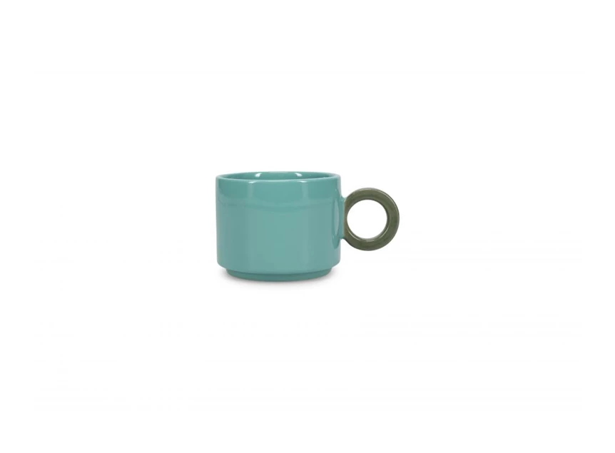 Lou beker- blauw/groen- 28cl