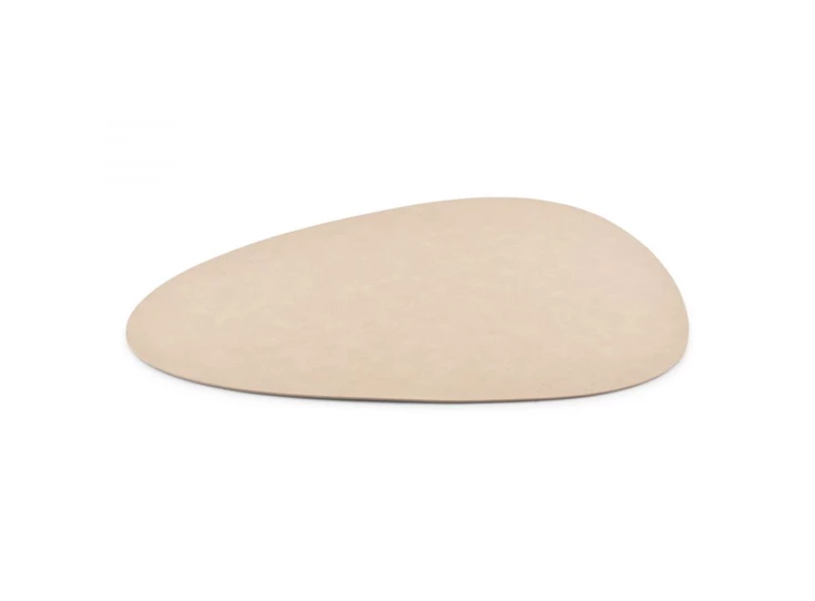 Layer placemat- lederlook- beige- 45x37cm 1