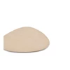 Layer glasonderzetter- lederlook- beige- 11x10cm- set4 2