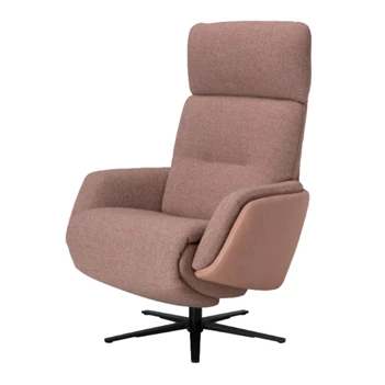 Elektrische Relax Twice Pro TW269N combinatie leder stof De Toekomst