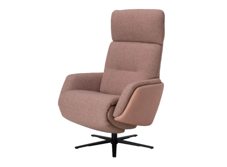 Elektrische Relax Twice Pro TW269N combinatie leder stof De Toekomst