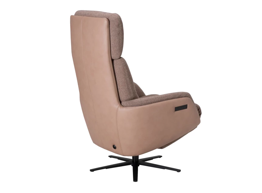 Achterkant Elektrische Relax Twice Pro TW269N combinatie leder stof De Toekomst