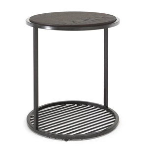 Bijzettafel Fil Rouge E02711X smoked oak Natuzzi Italia