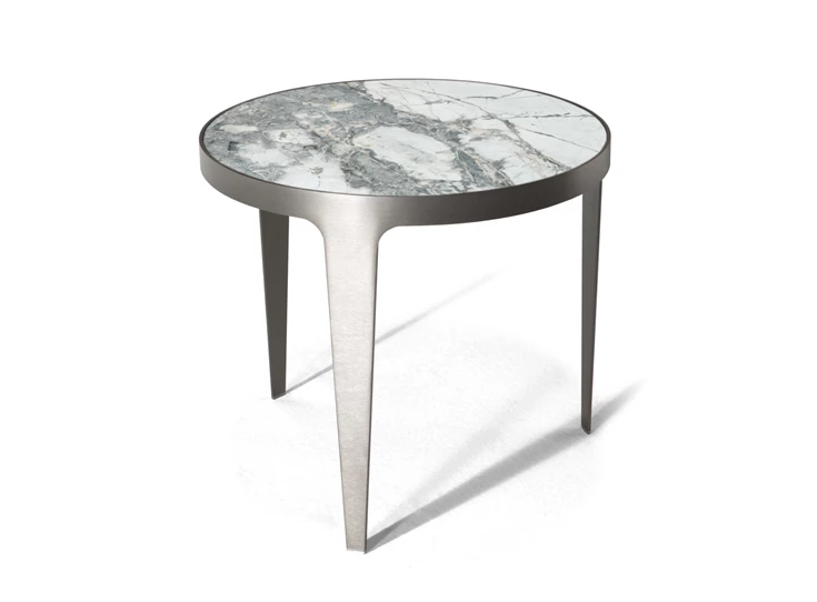 Bijzettafel Herman T156X0S invisible gray Natuzzi Italia