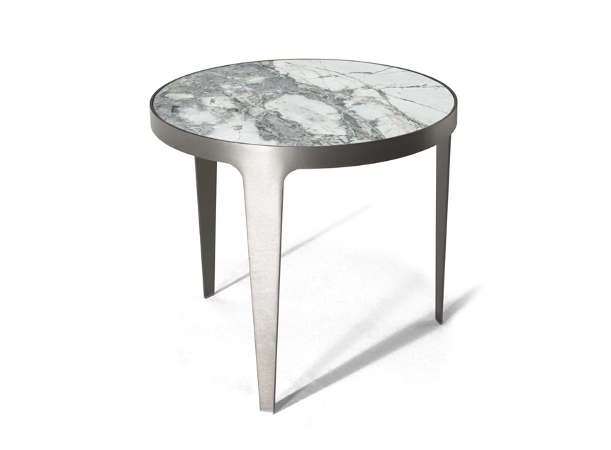 Bijzettafel Herman T156X0S invisible gray Natuzzi Italia