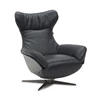 Elektrische relax Ilia 2996 batterij leder zwart Natuzzi Italia