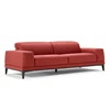 Salon Borghese 2826 unit 009 3-zit stof koraalrood Natuzzi Italia