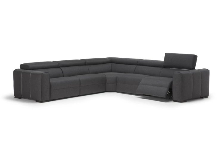 Relax Hoekzetel Balance 3030 stof donkergrijs Natuzzi Italia