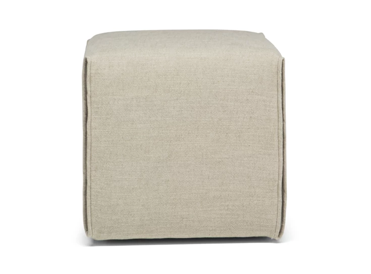 Front Poef Campus R147 stof beige Natuzzi Italia