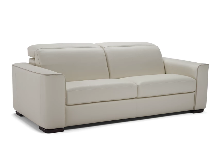 Canapé sofa 3-zit Diesis 2828 leder beige Natuzzi Italia