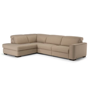 Hoekzetel Diesis 2828 open eiland stof zand Natuzzi Italia