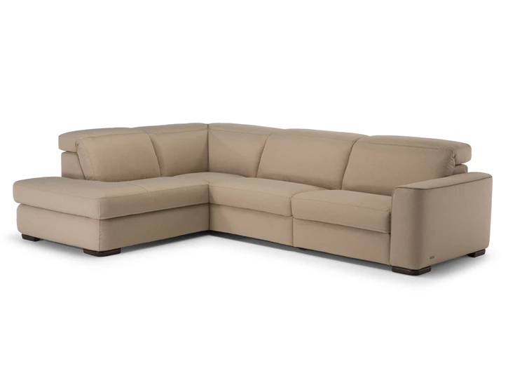 Hoekzetel Diesis 2828 open eiland stof zand Natuzzi Italia