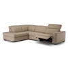 Elektrische relax Hoekzetel Diesis 2828 open eiland stof zand Natuzzi Italia