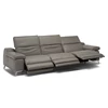 Elektrische relaxen Salon canapé grote 3-zit Duca 2959 leder taupe Natuzzi Italia