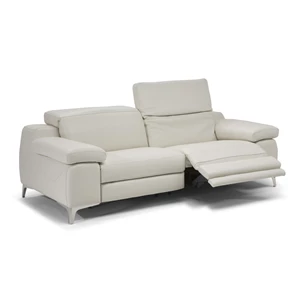 Salon canapé 3-zit Duca 2959 leder beige Natuzzi Italia