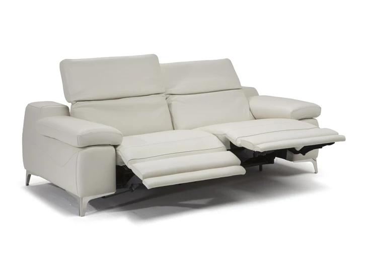 Elektrische relaxen Salon canapé 3-zit Duca 2959 leder beige Natuzzi Italia