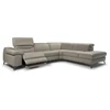 Elektrische relax Hoekzetel Duca 2959 leder taupe Natuzzi Italia