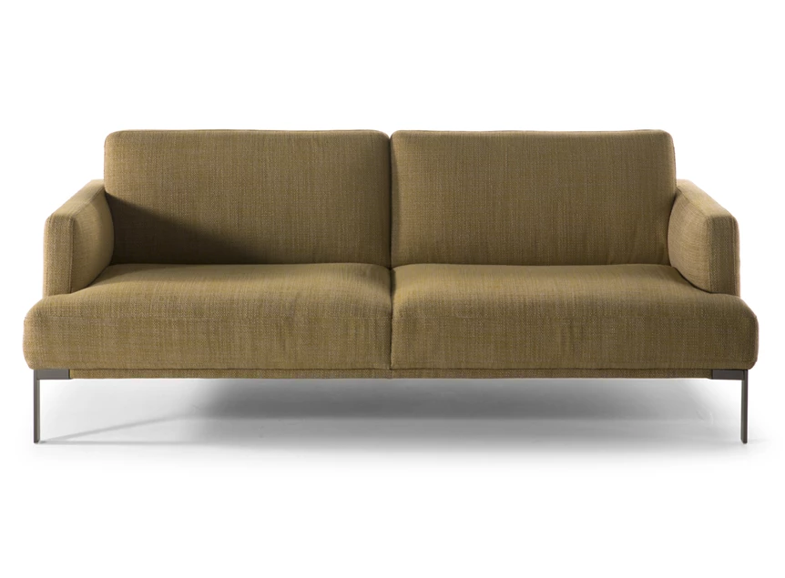 Front Sofa canapé Estro 3042 stof groen Natuzzi Italia