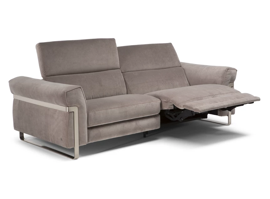 Relax open Canapé 3-zit Fidelio 2907 stof taupe Natuzzi Italia