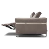 Zijde relax Canapé 3-zit Fidelio 2907 stof taupe Natuzzi Italia