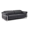 Canapé 3-zit Fidelio 2907 leder zwart Natuzzi Italia