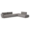 Hoekzetel Herman 2981 stof grijs Natuzzi Italia