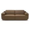 Canapé 3-zit Iago 2954 leder camel Natuzzi Italia