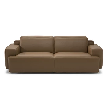 Canapé 3-zit Iago 2954 leder camel Natuzzi Italia