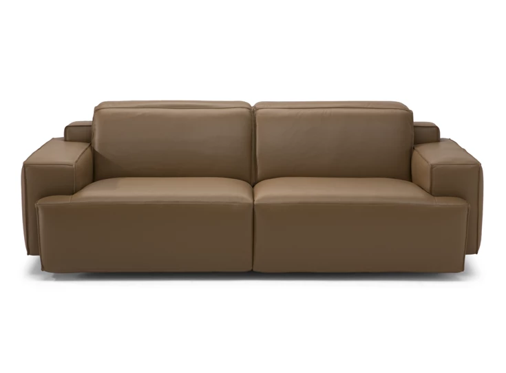 Canapé 3-zit Iago 2954 leder camel Natuzzi Italia