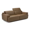 Hoofdsteun recht Canapé 3-zit Iago 2954 leder camel Natuzzi Italia