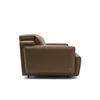 Zijkant Canapé 3-zit Iago 2954 leder camel Natuzzi Italia