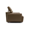 Zijkant hoofdsteun omhoog Canapé 3-zit Iago 2954 leder camel Natuzzi Italia