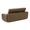 Verstelde hoofdsteunen Canapé 3-zit Iago 2954 leder camel Natuzzi Italia
