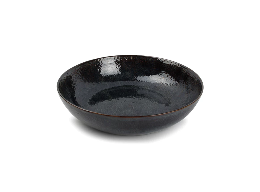 840175 Serveerschaal 31xH7cm saffier Mielo